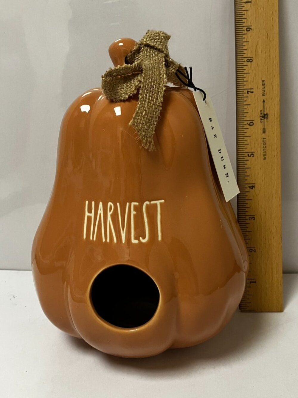 Rae Dunn Harvest Bird Feeder Brand New in Box 8.5x6x6"